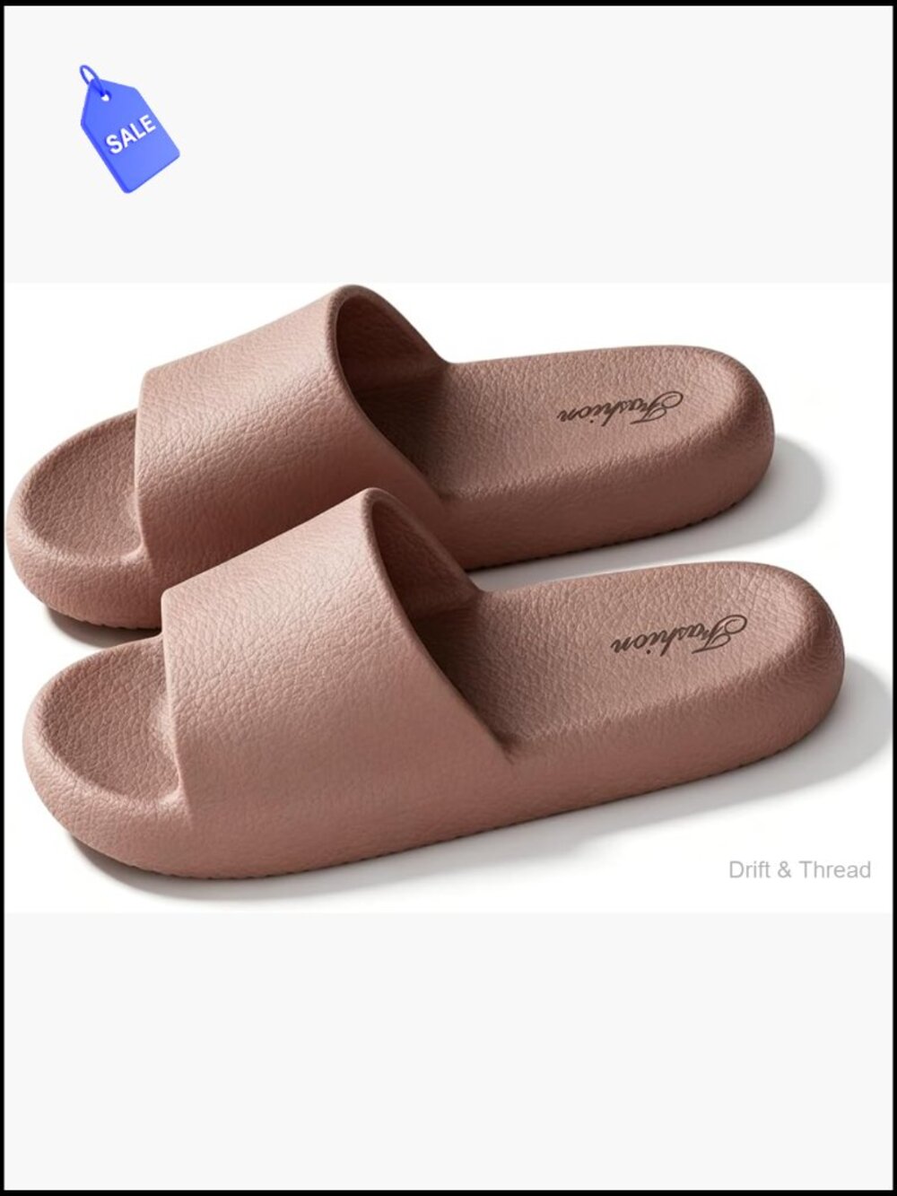 Cushioned Slides House Slippers Non-Slip Pool Bath Shower Shoes Soft Indoor